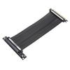 PCIE4.0 X16 Extension Cable High Speed   Shielding GPU Riser Cable Flexible Right Angle for  3090ti  3090  3070ti  3070