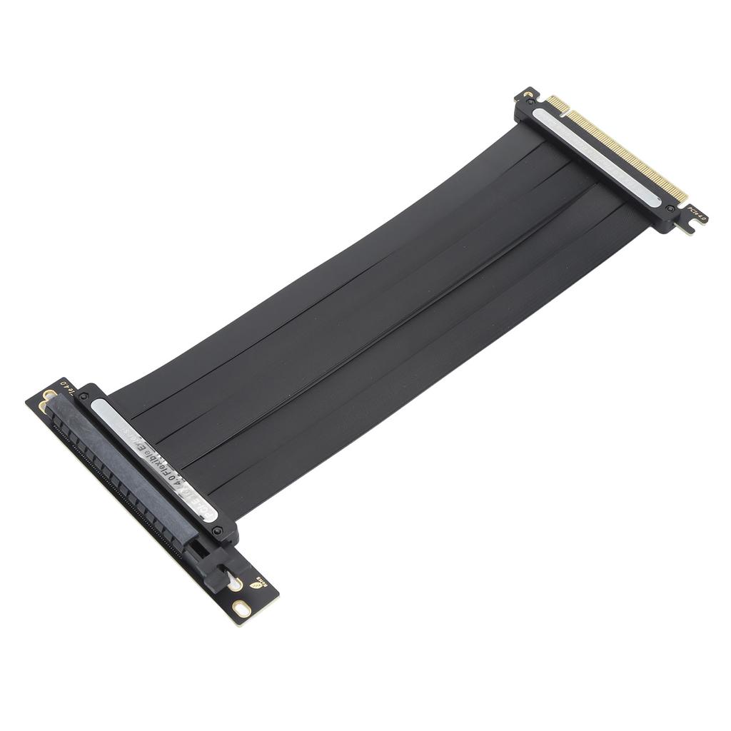PCIE4.0 X16 Extension Cable High Speed Shielding GPU Riser Cable Flexible Right Angle for 3090ti 3090 3070ti 3070