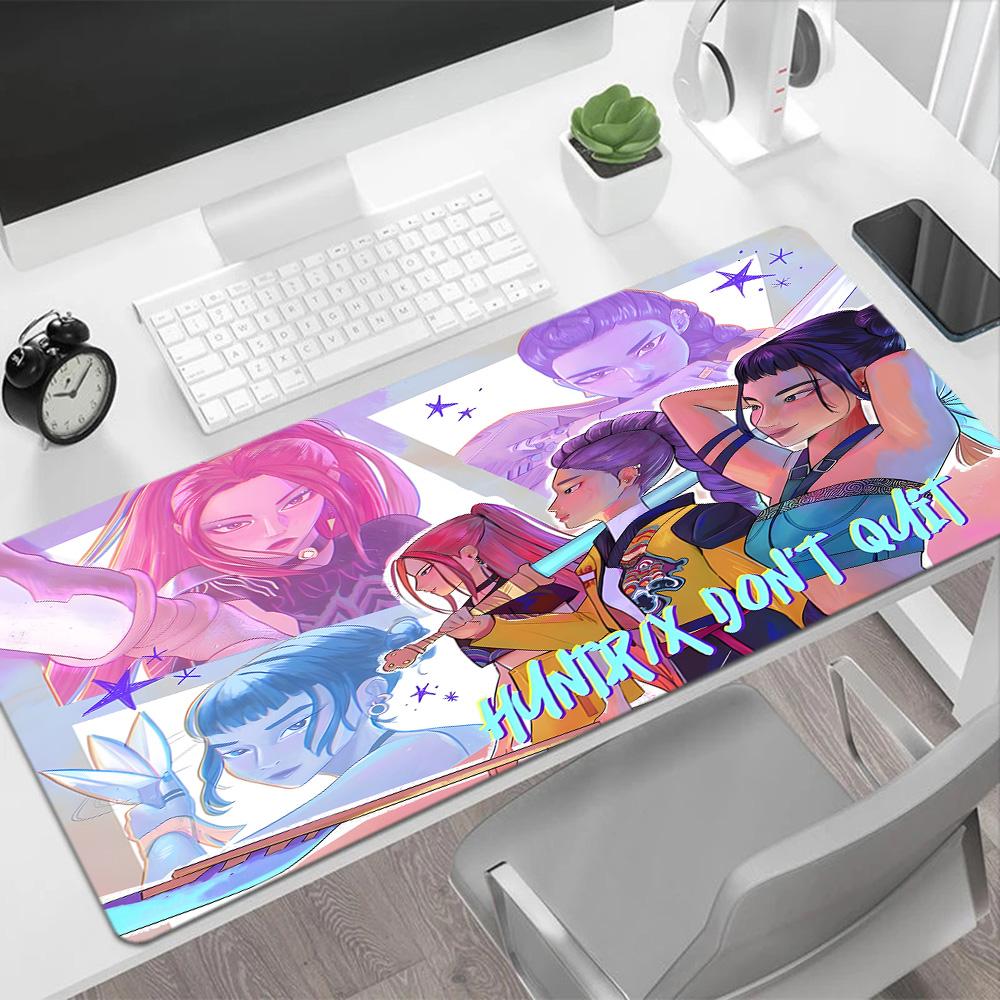 Friendship Through Arm Wrestling Large Mouse Pad Gamer Mousepad Study Desk Mat Non-Slip Rubber Base Perfect Gift for Gamers And Professionals