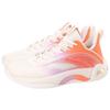 Anta Cement Bubble 2.0 Performance Non-Slip Low-Top Basketball Shoes Men Sneaker White Purple Orange 112221610S-1