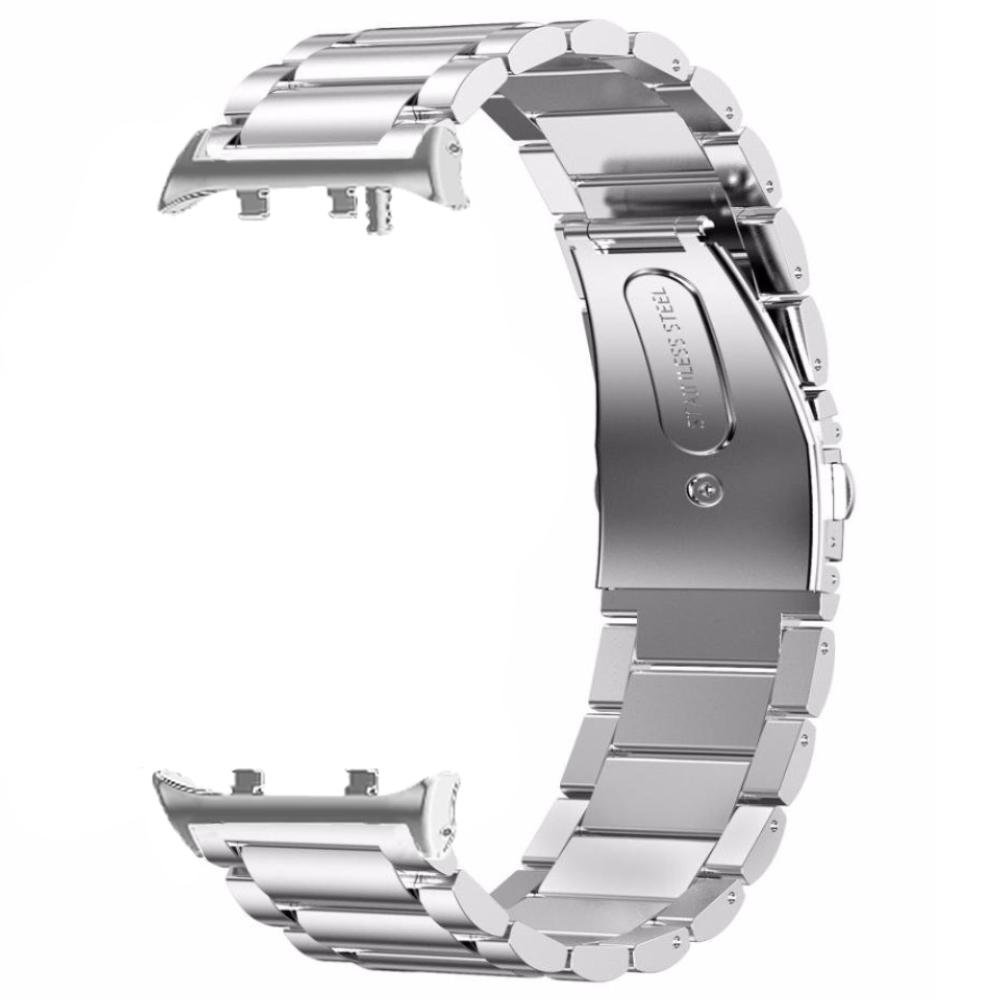 For Huawei Watch D2 Replacement Watch Strap Three-Bead Solid Stainless Steel Wrist Band