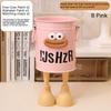 Big Mouth" Iron Pen Container Iron Pen Holder Student Desktop Iron Barrel Office
