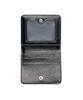 Lemasque Daisy Photo Slot Wallet Bill Card Holder Black