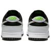 Nike Dunk Low Reverse Panda Neon Scarpe da ginnastica da uomo Bianche Nere Volt FD9756-001