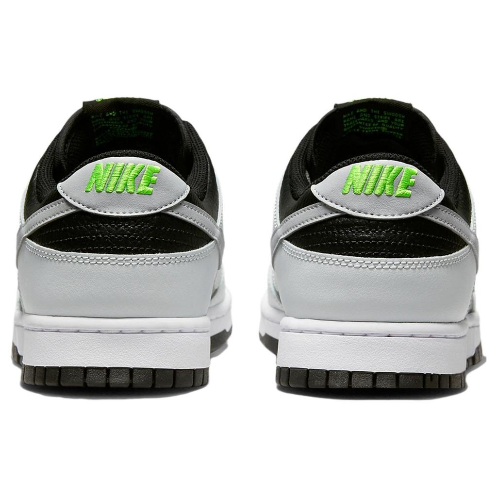 Nike Dunk Low Reverse Panda Neon Scarpe da ginnastica da uomo Bianche Nere Volt FD9756-001