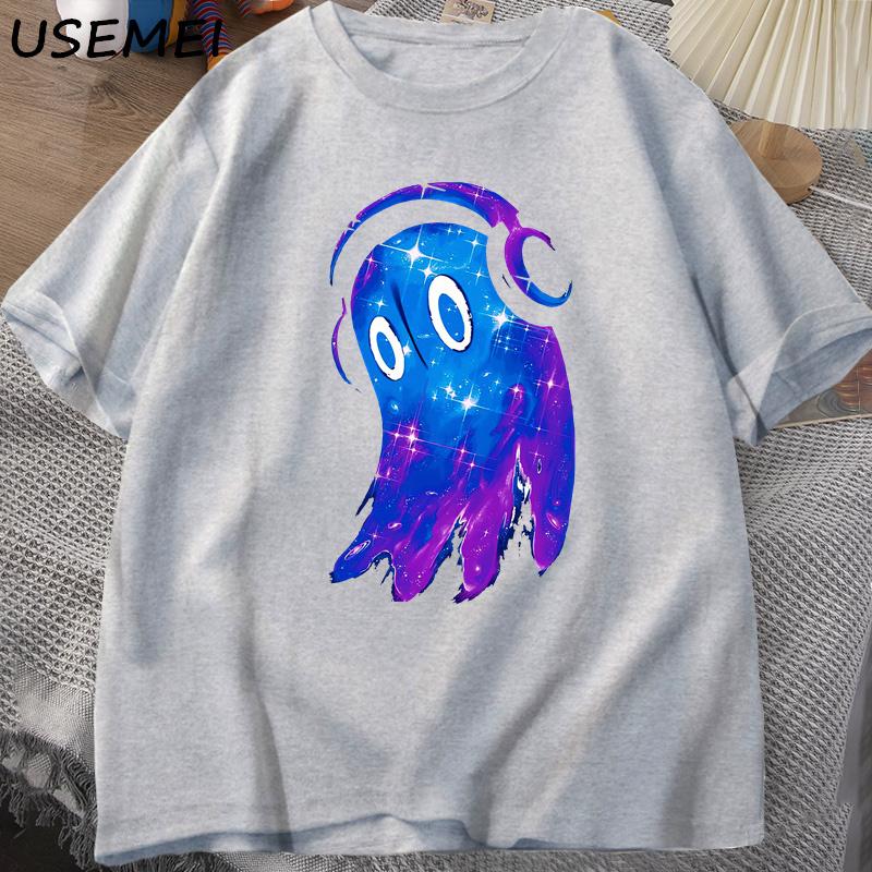 Undertale Napstablook Music Ghost T Shirt Casual Cotton Short Sleeves Men Sclothes O Neck Tops Summer Graphic T Shirts