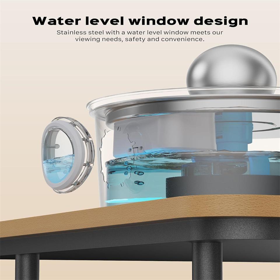 3,2l dávkovač vody pro domácí mazlíčky z nerezové oceli-USB rozhraní