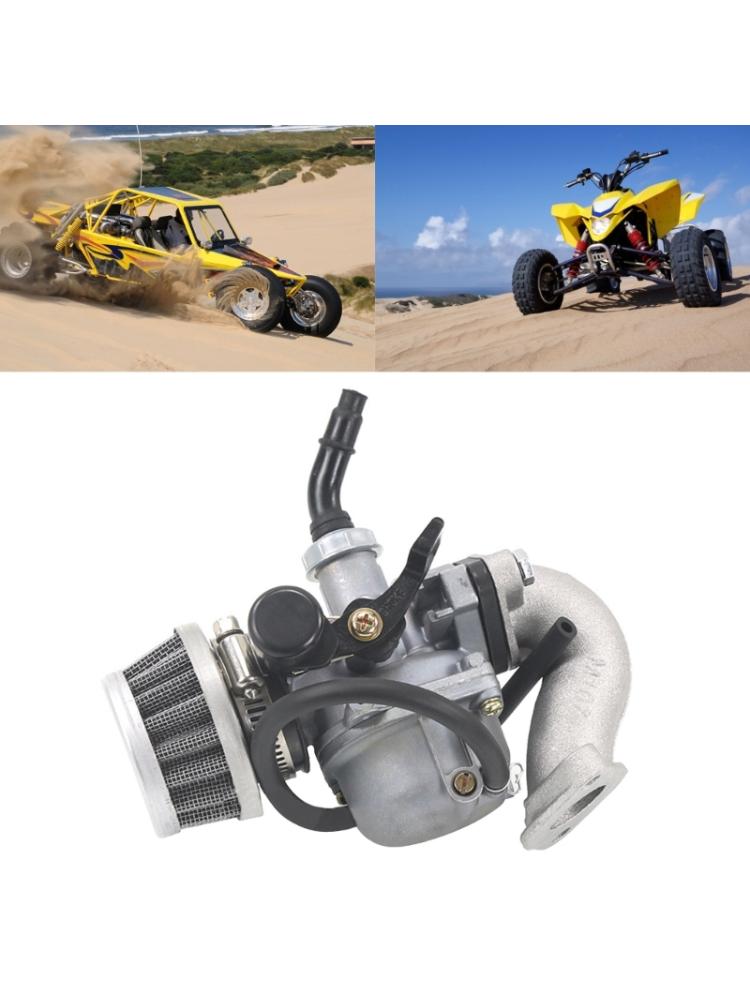 ATV Vergaser PZ19 mit Kraftstofffilter und Luftfilter für 70cc 80cc 90cc 110cc ATV Dirt Pit Bike