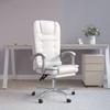 Day and Night - Day and Night Office Chair Reclining Massage Faux Leather White