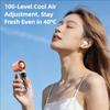 Digital Display Handheld Fan 100 Turbos Chilled Air Cooler Multi-function Mini Fan  Outdoor