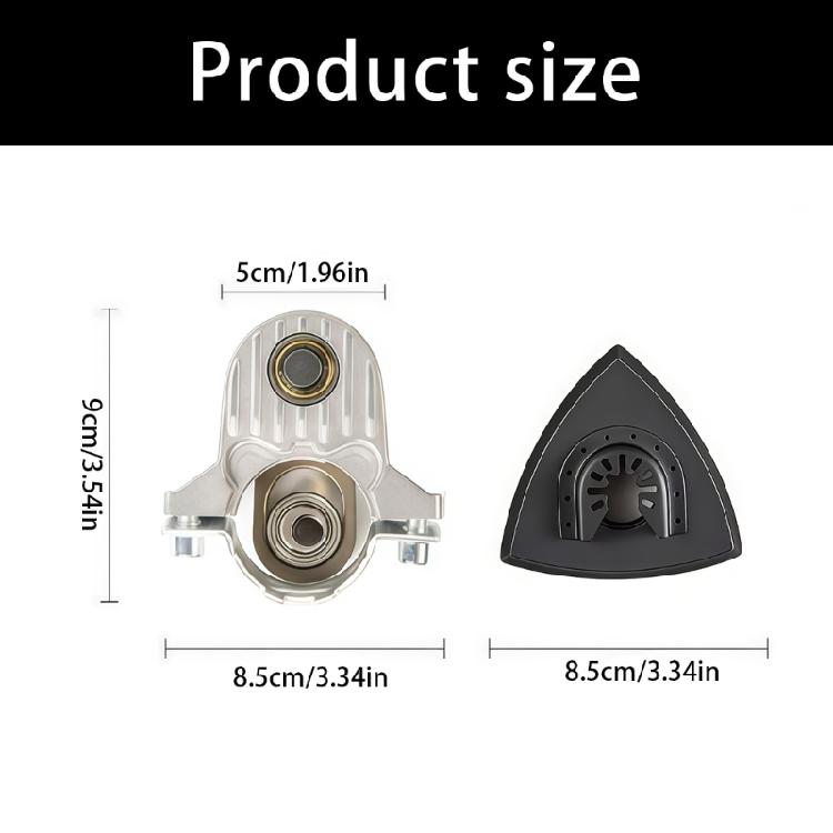 Quick Switches Angles Grinder Adapter Manual Operation Transform Functions Efficient Work Carbon Steel Adapter