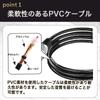 AZNABLE XLR Microphone Cable 10m Male to Female Cannon Cord
