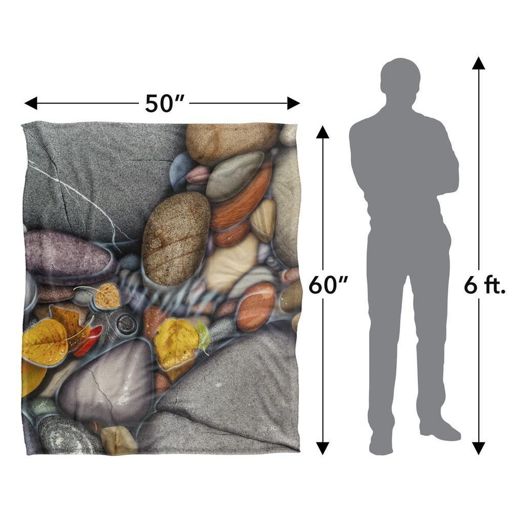 JQ Licensing Silky Stone Autumn Supersoft Blanket