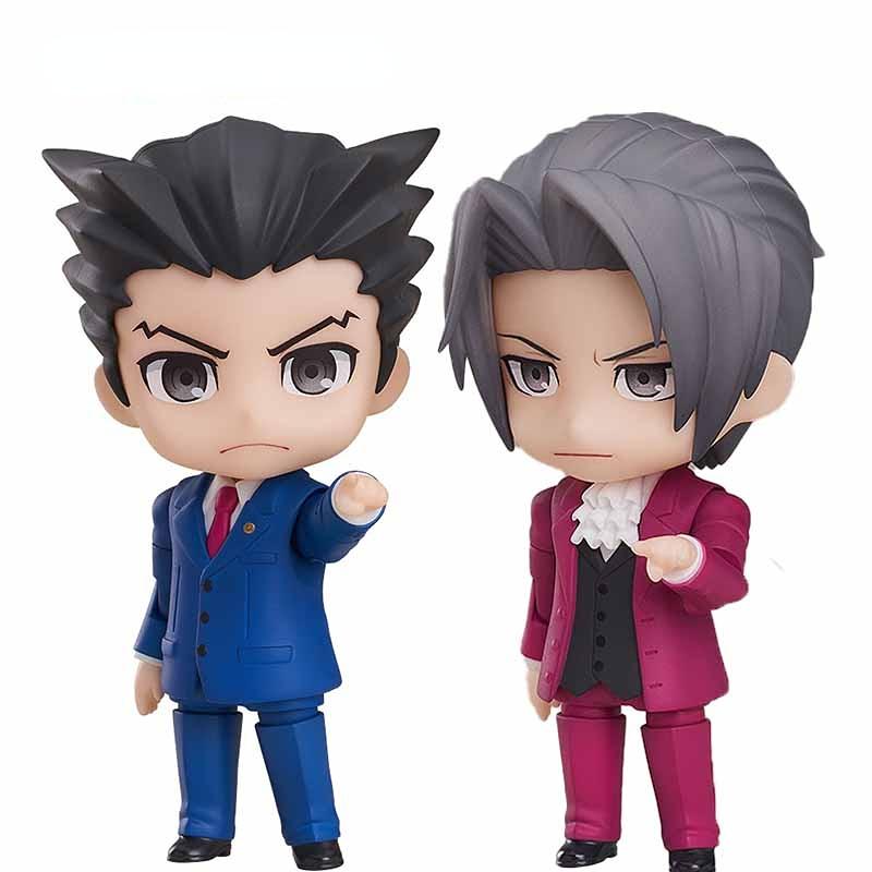 GSC Phoenix Wright Miles Edgeworth Ace Attorney 1761 1762 Action Anime Figure Model Doll
