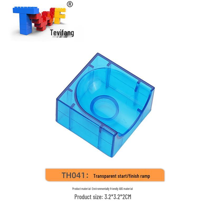 Large Particle Ball Track Building Blocks for Kids