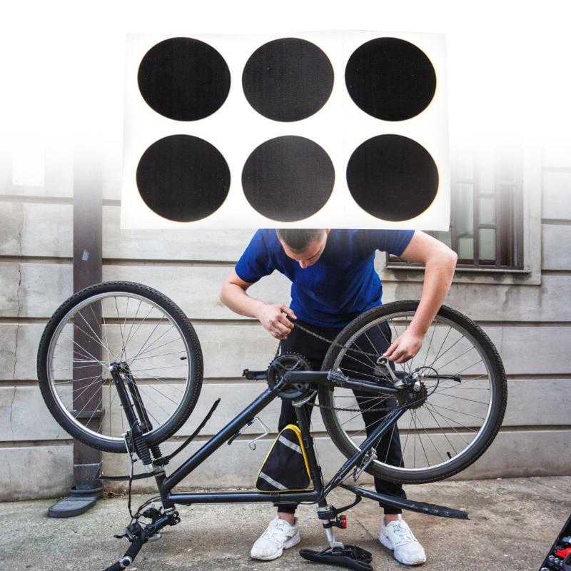 Bicycles Tire Tyre Tube Repair Cycle Patches Motorcycle Bike Tire Repair Tool for Road and Gravel Use