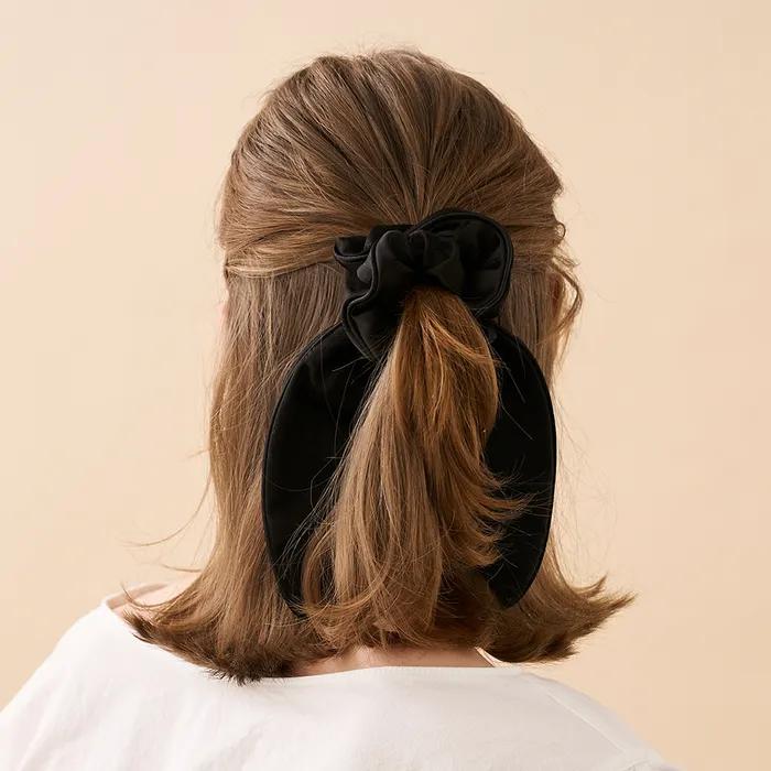 [Alexandre De Paris] Alexandra Scrunchie Black
