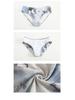 Trendy Tie-Dye Four-Piece Women's Bikini with Tummy Control - Hot Selling, Sexy, and Slimming Beachwear
