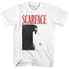 Scarface 1980er Jahre Gangster-Kriminalfilm Vintage-Stil Klassisches Filmplakat T-Shirt für Erwachsene
