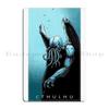 Cthulhu Metal Sign Rusty Character Living Room Garage Home Tin Sign Poster