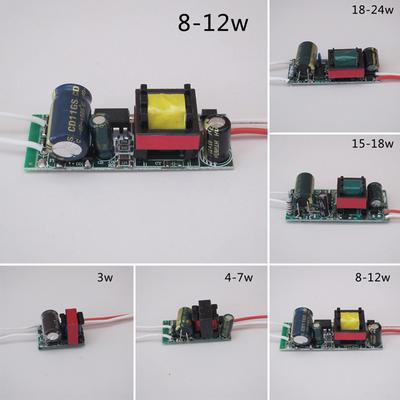 110V 220V 3~24W LED Driver Constant Current Power Supply Adapter For LED Lights