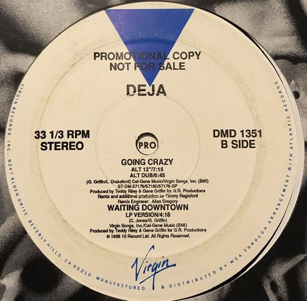 

12inch Record DJ - Going Crazy DMD1351PROMO Virgin 1988 US Soul/Funk Used