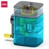 Deli 71162 Hand-Crank Pencil Sharpener - Stylish, Simple Rotary Sharpener for Students & Office Use