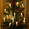 20PCS Flameless Christmas Tree Decorative Light Clip-on Electronic Candle Light  Shopping Mall