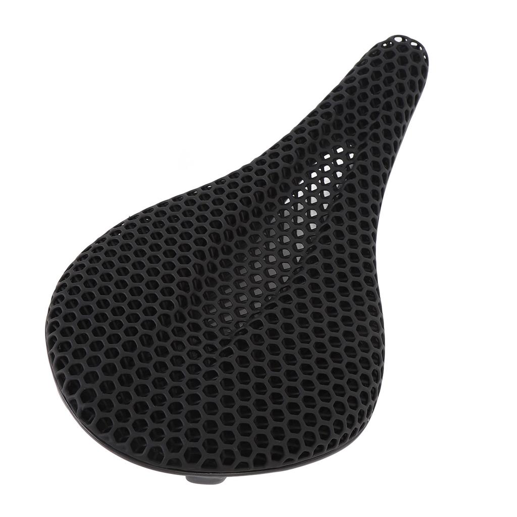 3D Carbon Fiber Cycling Saddle Comfortable Breathable Shock Absorbing 3D Printed Cycling Seat for Road and Mountain