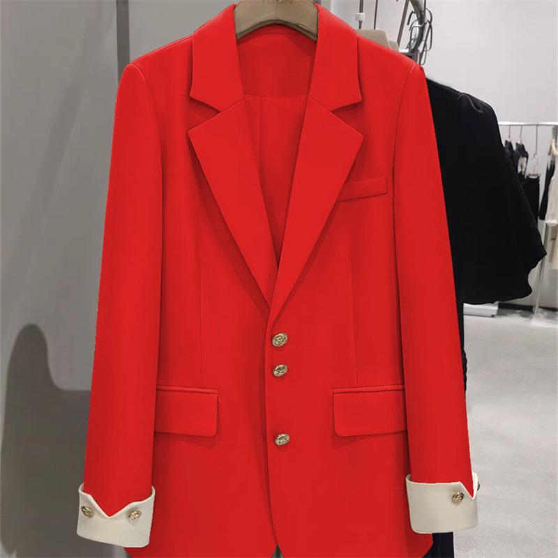Spring & Autumn Korean Style Women's Slimming Casual Suit Jacket