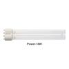 UV Bulb Lamp 4-Pin 2G11 Bulb Bases  Lamps 18W 24W 36W 40W 55W UV Lamp Purification For Cleaning Air / Cleaning Ponds, 4-Pin 2G11 UV Light