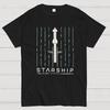 Starship Test Flight Nerdy T-Shirt