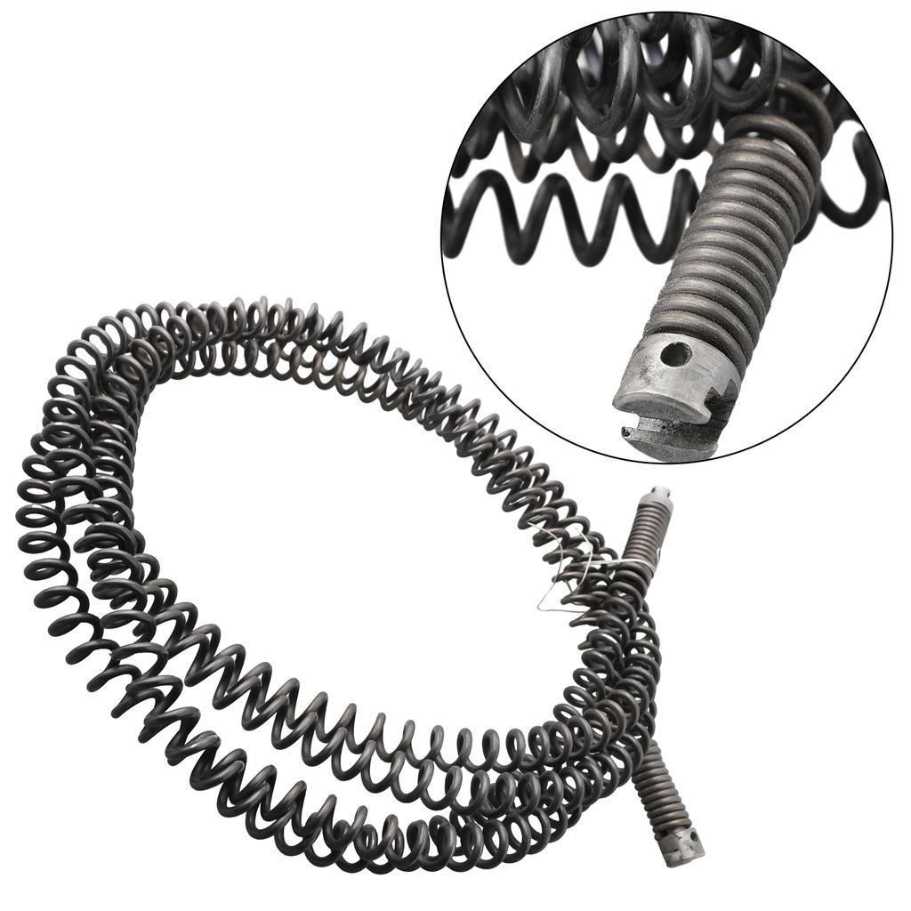 5/8/10 Meters Electric Drill Drain Dredging Spring Sink Cleaner Sewer Dredging Tool Bathroom Plumbing Pipe Dredging Tool Set