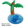 1Pcs Floating Cup Lnflatable Flamingo Beverage Cup Holder Swimming Pool Coaster Floating Device Pink Toy Beverage Holder