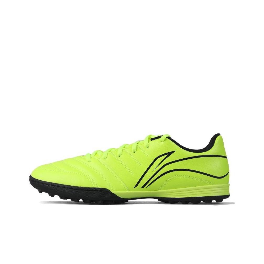 Li Ning Performance Sports TF (Crampons en caoutchouc) Gazon Artificiel Cuir Synthétique Antidérapant Résistant à l'Usure Chaussures de Football Unisexe Chaussures de Football YSTU039-6