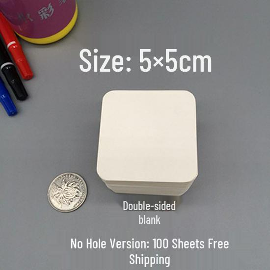 DIY Blank Postcards: Creative Writing, English Word, and Pinyin Greeting Cards