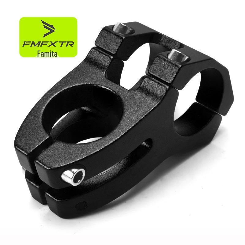 Short Cycling Mountain Bike Stem Handlebar Accessory, 31.8mm Hollow Design
