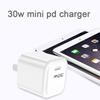 Szybka ładowarka PD 30W do pudełka ładującego Kostka PD 30W USB C Szybka ładowarka Zasilacz Kostka dla iPhone Samsung Xiaomi
