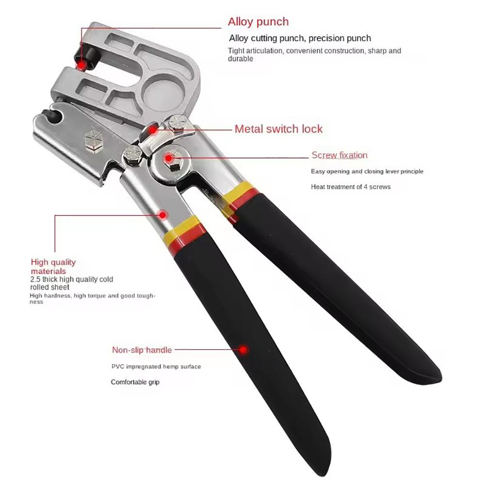 Professional Keel Mounting Tool, Single Handle Drill Pliers, Metal Connection, Gypsum Panel Profile, Metal Sheet Fastener