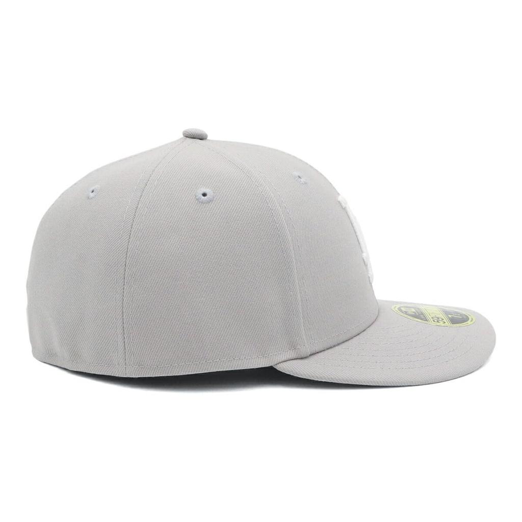Boné MLB Low Profile LA Tamanho 7 LP5950 LOSDOD GRY WHI 25J [New Era], Cinza, 3/4,
