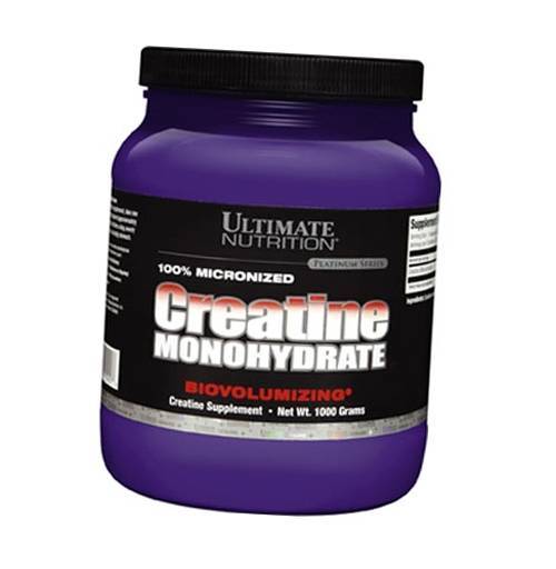 Kreatin Monohydrat mikronisiert, Kreatin Monohydrat Pulver, Ultimate Nutrition (31090003)