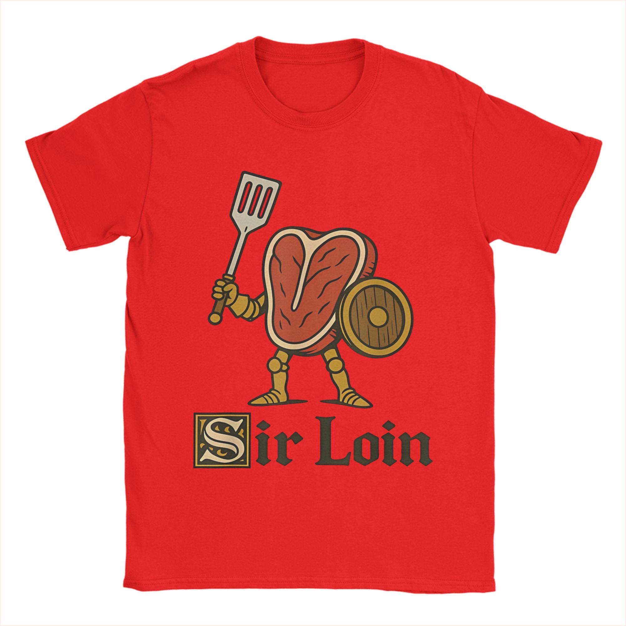 

Sir Loin TShirt for Unisex Novelty 100 Cotton Tee Shirt O Neck Short Sleeve T Shirt Party Clothes S