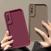 For Samsung Galaxy A50 Case Samsung A30S Phone Case Samsung A50S Fall Prevention Luxury Candy Matte Soft Cover