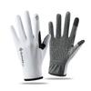 Ice Silk Touchscreen Gloves for Men & Women - Summer Sports, Cycling, Running, Driving, Anti-Slip, Lure Fishing