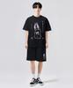 Geulaenpini Rabbit Oversized Short Sleeve T-Shirt - Black