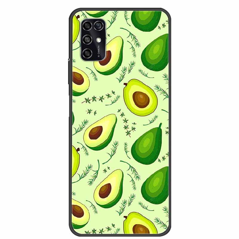 For ZTE Blade V2020 Smart Case Black Bumper Silicon TPU Soft Phone Cover Case For ZTE Blade V20 Smart 8010 Funda Cartoon Coque