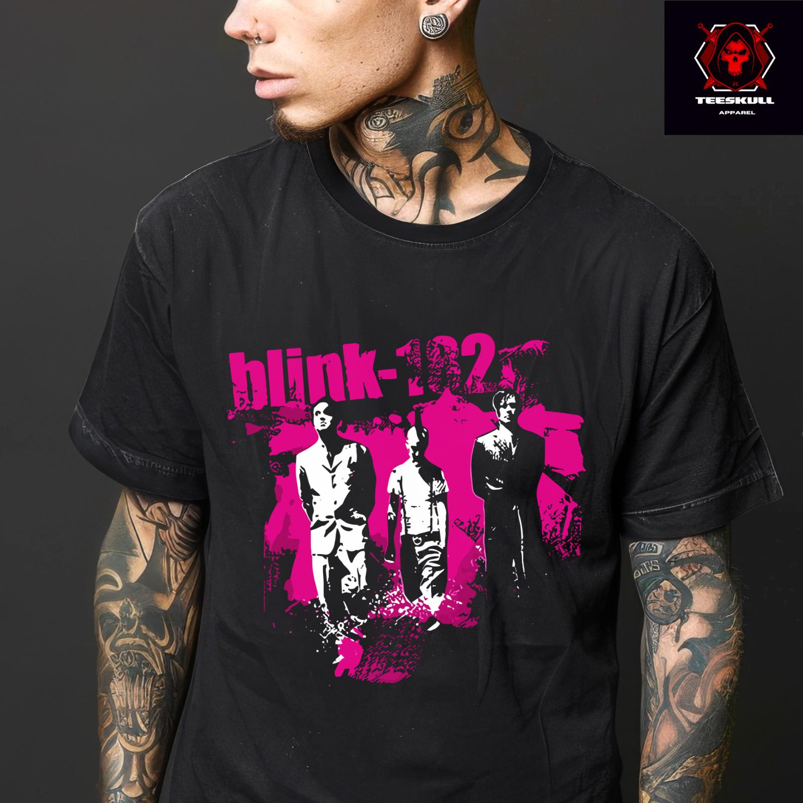 Blink 182 Punk Rock Band Tee Heavy Cotton Unisex Quality T-shirt S3XL XXL