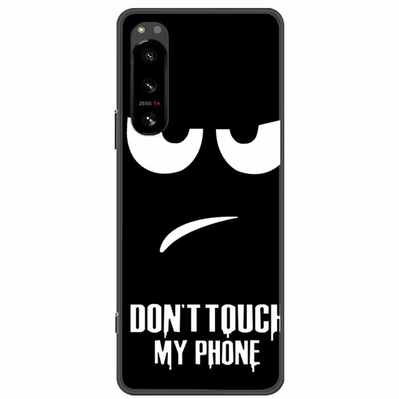 Pro Sony Xperia 5 / 5 II / 5 III Pouzdro TPU Měkký Silikon Nárazuvzdorná Pouzdra pro Sony Xperia 5 III Kryt Telefonu 5II 5III Vlk Lvi