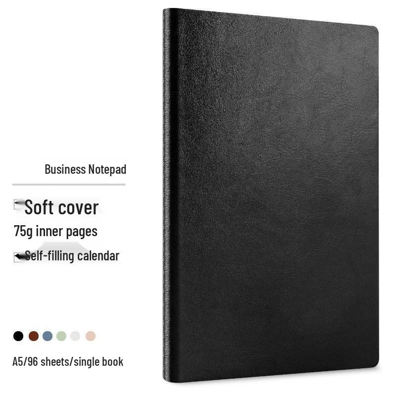 JINGRUIXIANG Miękki Skórzany Notes A5