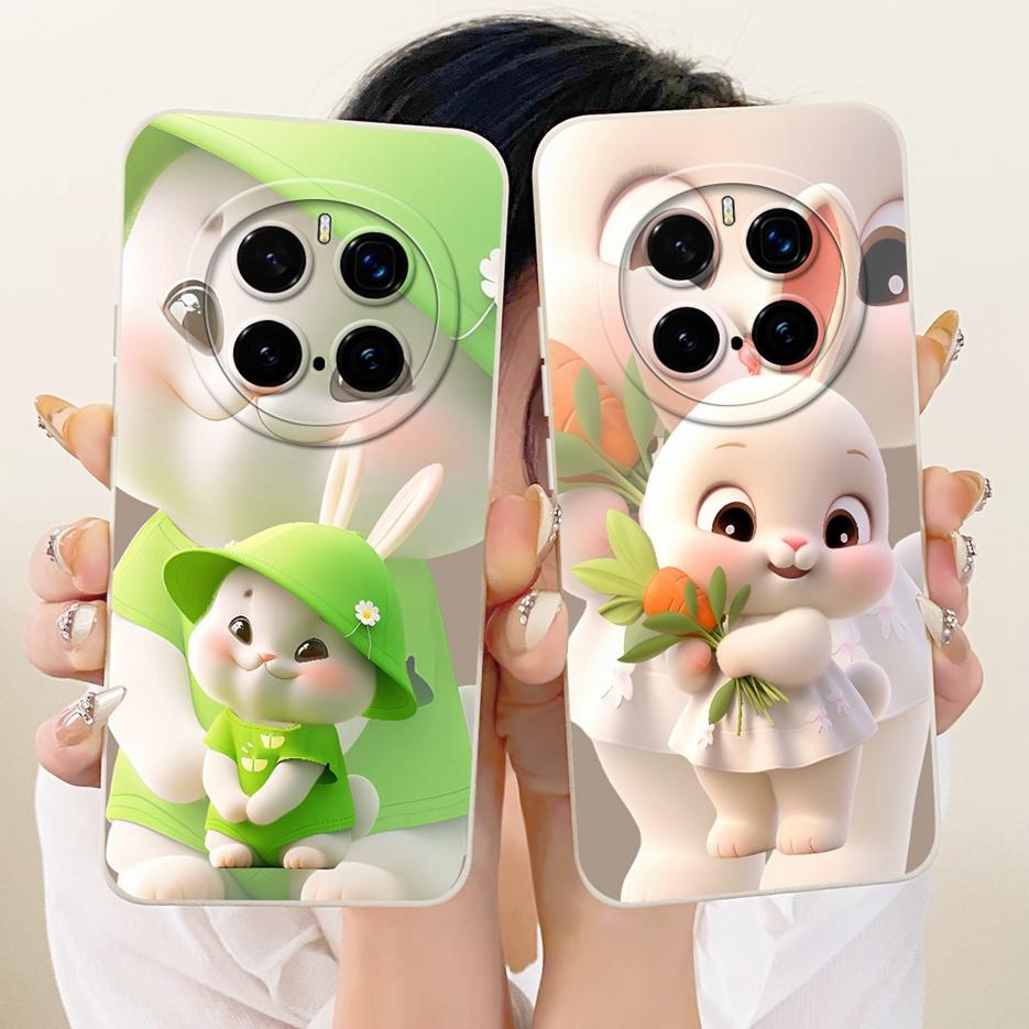 Für Honor Magic 7 Pro 5G Hülle PTP-AN10 Niedliche Katze Ente Cartoon Hülle Weiches TPU Mattes Handyhülle Für Honor Magic 7 Magic7 Pro Fundas